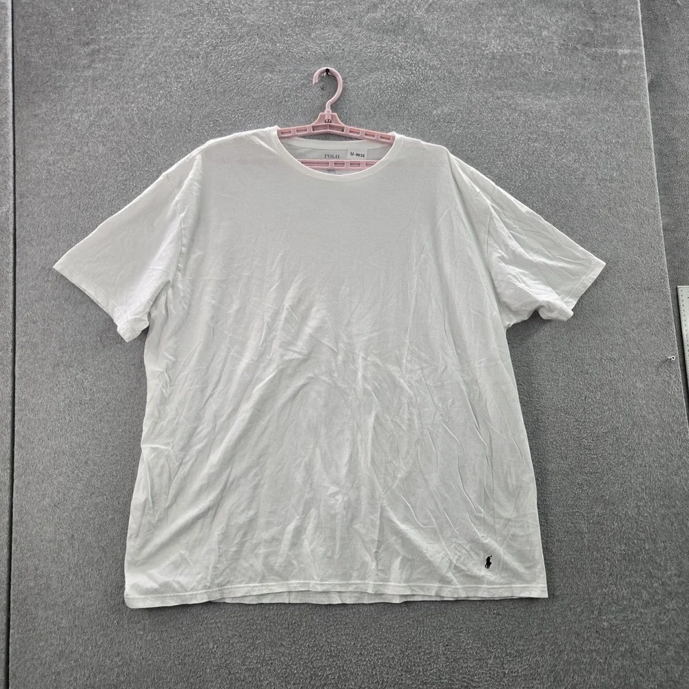 Polo Ralph Lauren Men Shirt 4XT / 4XL White Pony Embroidery Big & Tall Logo